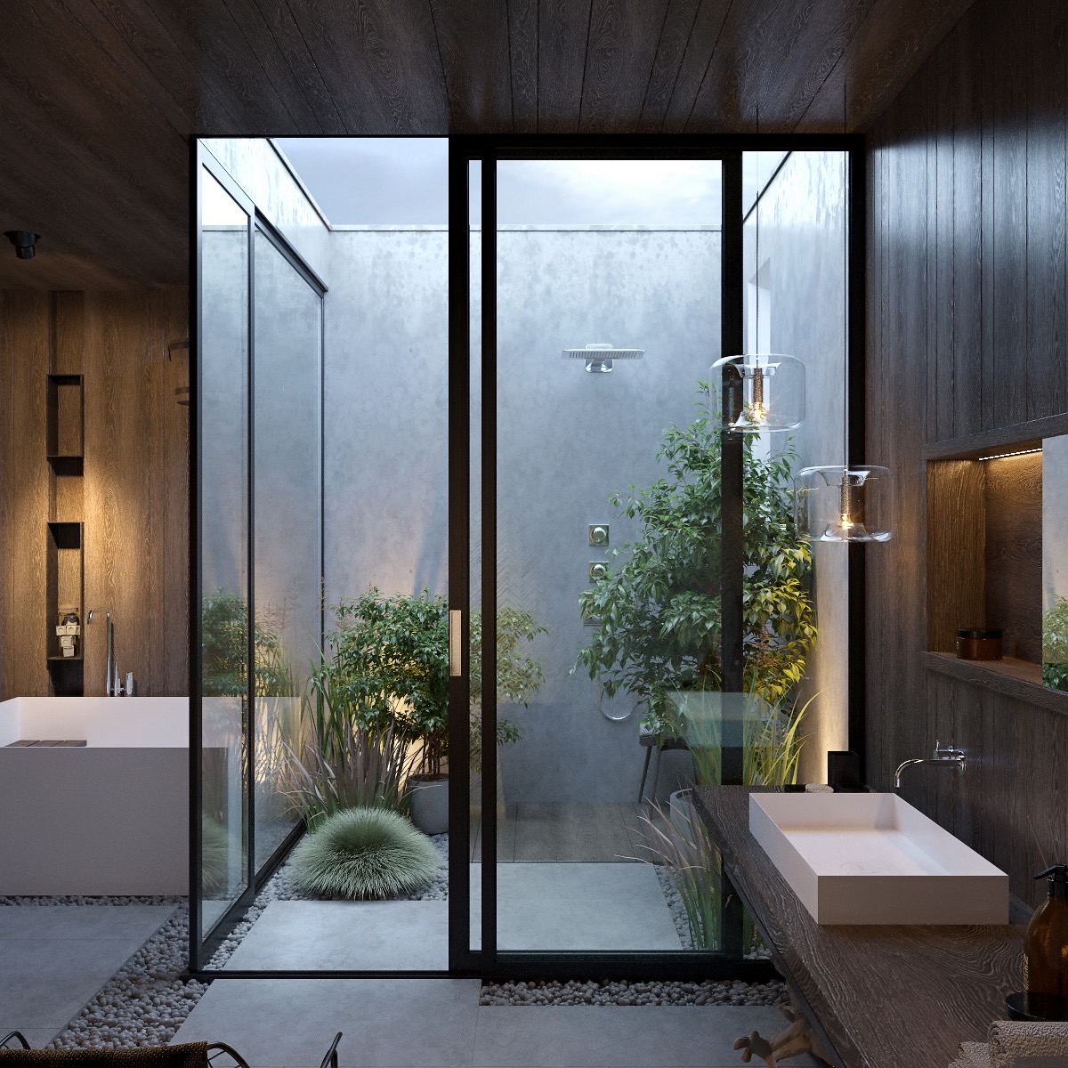 Contemporary Bathrooms
