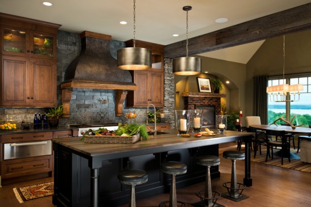 Rustic Kitchens